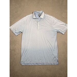 FJ Footjoy Blue Striped Green Diamonds Golf Fade looks worse in picture XL